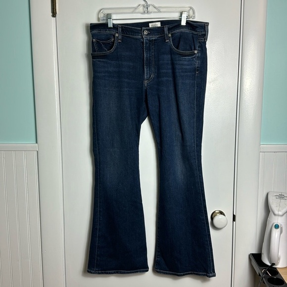 Citizens of Humanity Emannuelle Low Rise Boot Flare Jeans Size 33 - Picture 2 of 16